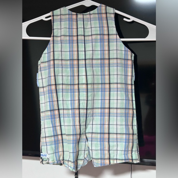 Ruggedbutts | 6-12 Months Plaid Outfit - Picture 2 of 4
